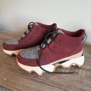 Women's Sorel Kinetic Impact Caribou Waterproof Shoes | Size 8